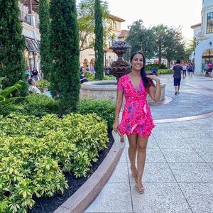 Pink Lily Dress - Seeking the Sunshine